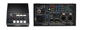 MinFerno/3 Single Commentator's Box For Dante Audio Networks