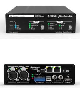 Flexiverter FLX-AES50 Base Device - 96x96 channel AES50 I/O, up to 96kHz