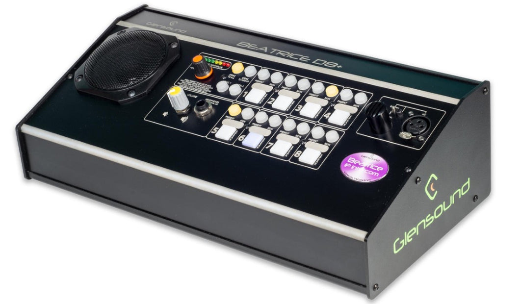Beatrice D8+ - 8 Channel Dante/AES67 Desktop Intercom with Analog i/o