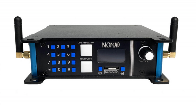 NOMAD - Portable HD Voice broadcasters phone with 7 kHz HD Voice calls