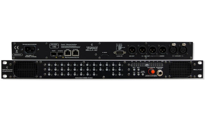 BELLA 32 - 32 Channel Dante / AES67 Audio Monitor