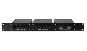 AoIP-RK - 1u 19" Rack Panel for the AoIP units in extruded metal cases