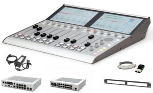 SX2 10-Fader Bundle (Desktop) + Dante 64x64