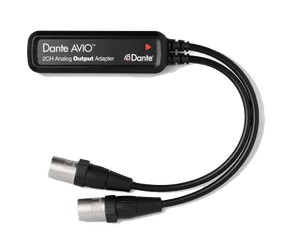 Dante AVIO Analog Output Adapter 0x2