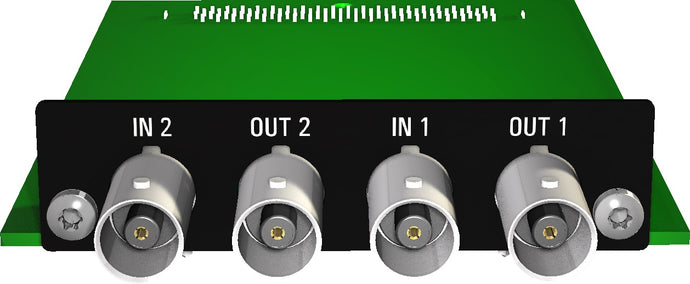 Flexiverter AUX-MADI-COAX-DUAL - 64x64 ch. MADI I/O (only for use with FLX-DANTE/SRC base)