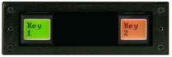 EB-42-RHC - IP Control Buddy - 2 button (LCD) Double-spaced control panel. Horizontal installation