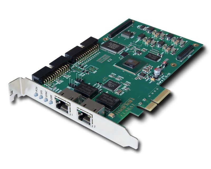 Clara E  512 x Dante I/O PCIe card, 24 bit 192KHz