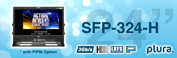 Plura SFP-324-H 24" "Hybrid" Monitor