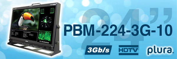 PBM-224-3G-10 24" 3G Broadcast Monitor