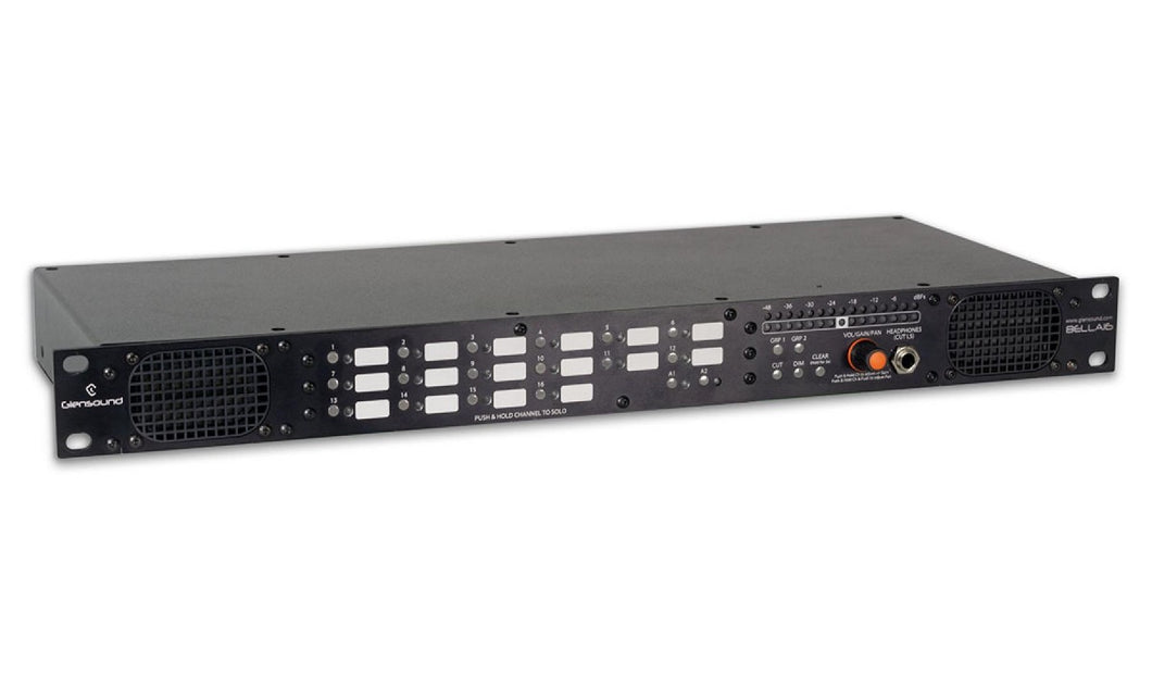 BELLA 16 - Confidence Monitor, Mixer & Level Control Dante