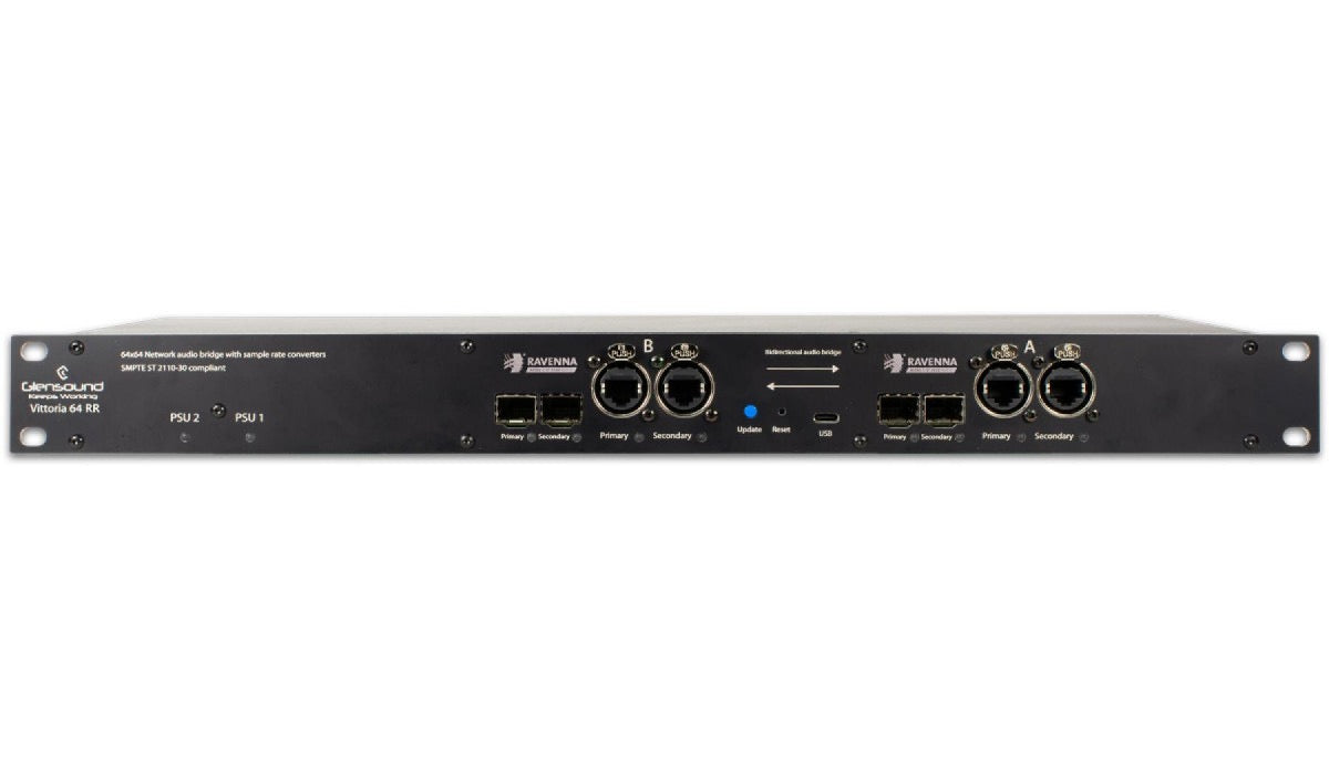VITTORIA 64 RR - 64 Channel Ravenna / Ravenna Network Bridge VITTORIA ...