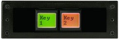 EB-42-RHB - IP Control Buddy - 2 button (LCD) control panel. Horizontal installation