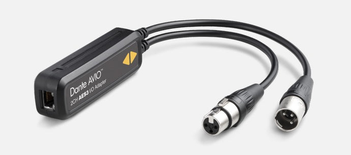 Dante AVIO AES3 IO Adapter 2x2