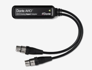 Dante AVIO Analog Input Adapter 2x0