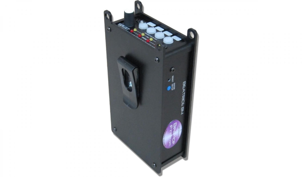 Beatrice B4/5F - 4 Channel Dante/AES67 BeltPack with 5 pin XLR Intercom