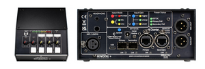 MinFerno/3 + Single Commentator's Box For Dante Audio Networks Plus Analogue Mic Outputs