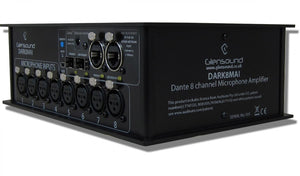 DARK8MAI MKII - 8 Channel Mic Amp to Dante Stagebox, WIN10 remote control