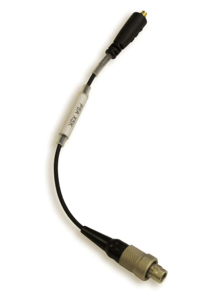 Interchangeable Lemo-style 3-pin X- connector for Sennheiser SK, Shure UR1M, Zaxcom and WisyCom