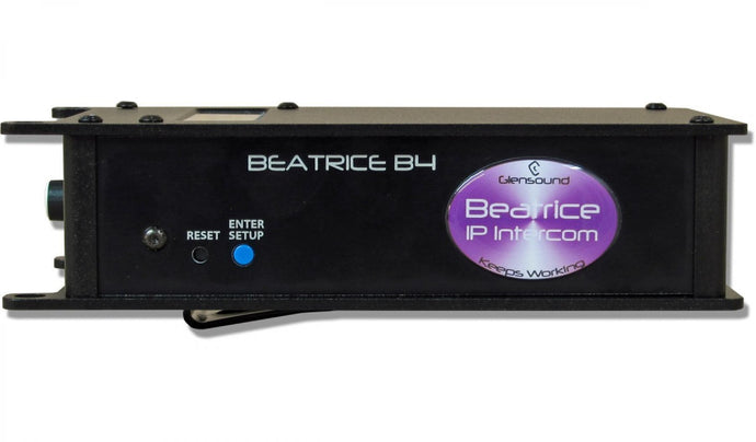 Beatrice B4 - 4 Channel Dante/AES67 BeltPack Intercom