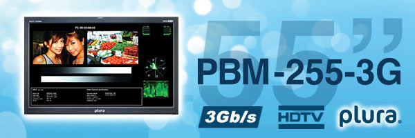 PBM-255-3G 55" 3G Broadcast Monitor