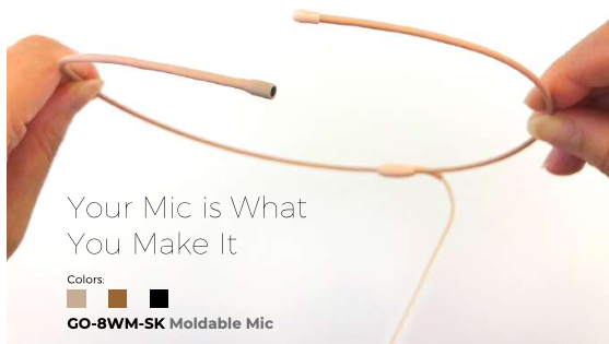 Moldable Microphone