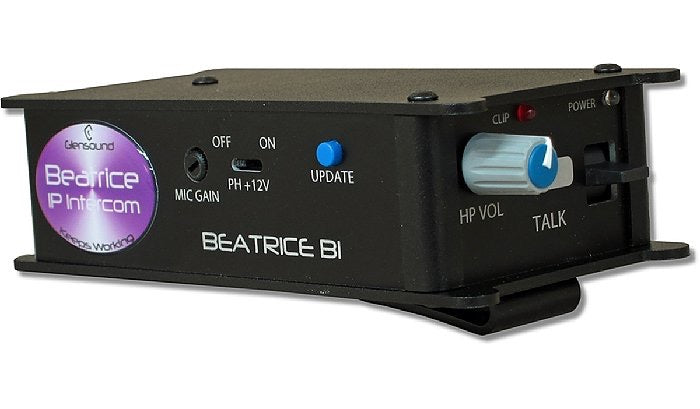 Beatrice B1 - Single Channel Network Audio Ultra Compact Beltpack Intercom
