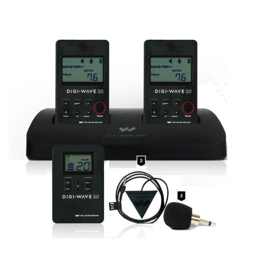 Digi-Wave 300 Series Wireless Intercom System Ideal for Use in Conference Rooms