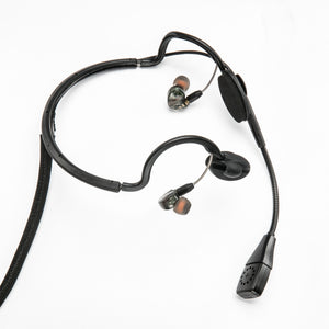 In-Ear Audio Headset 5-pin male XLR for stereo RTS systems