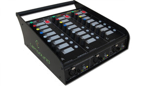 PARADISO LITE - Three Commentator Unit with Local I/O, Cat5 Dante/AES67 Interface
